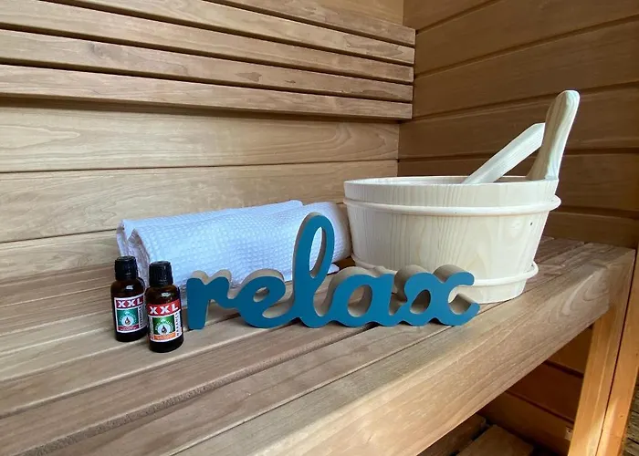 Relax Sauna Privat Finn Szaunaval Lägenhet *